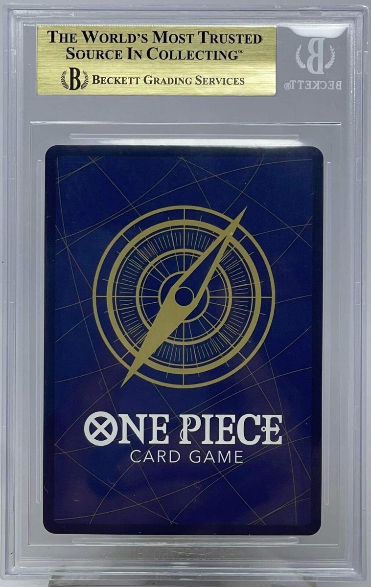 BGS 9.5 One Piece Card Roronoa Zoro OP06-118 Sec 2023 manga