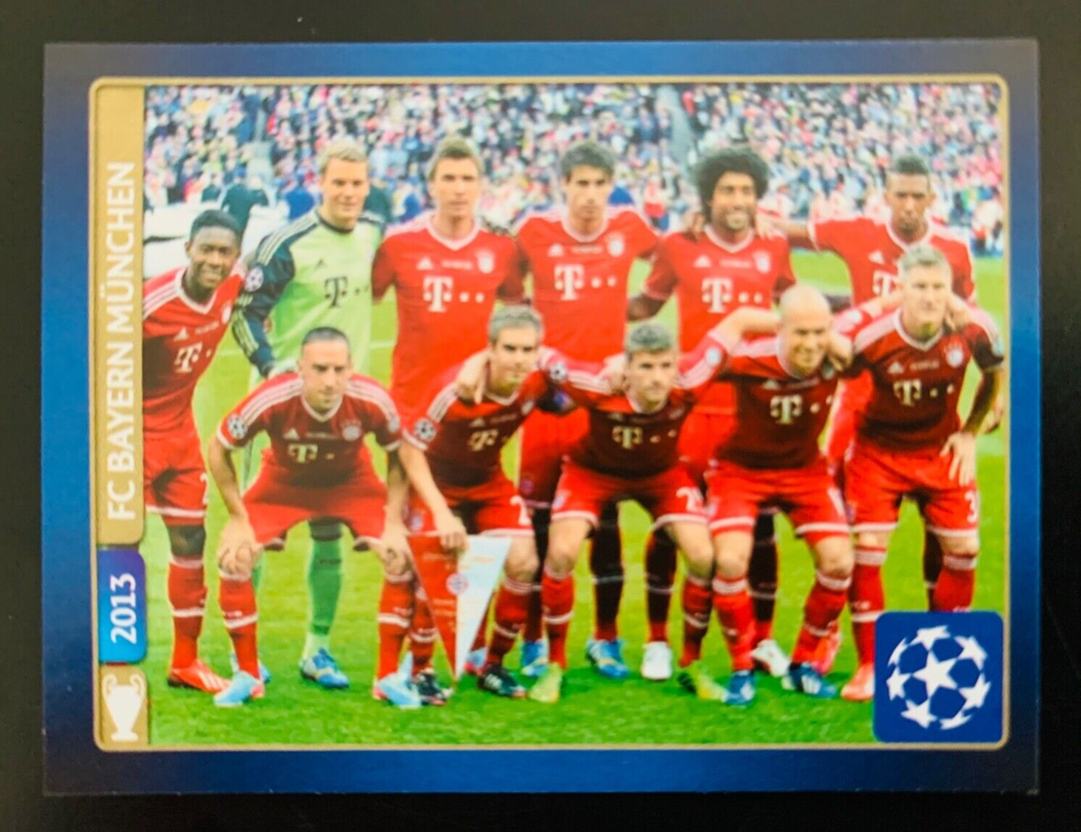 2013-14 Panini Champions League # 616 Bayern Munich 2013 Team 2013-14 Panini Champions League # 616 Bayern Munich 2013 Team
