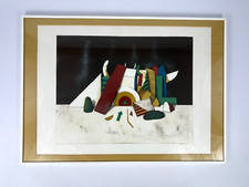 Farblithographie Ohne Titel Karl Korab E.A. Künstlerexemplar 1978 Kunst Art Werk