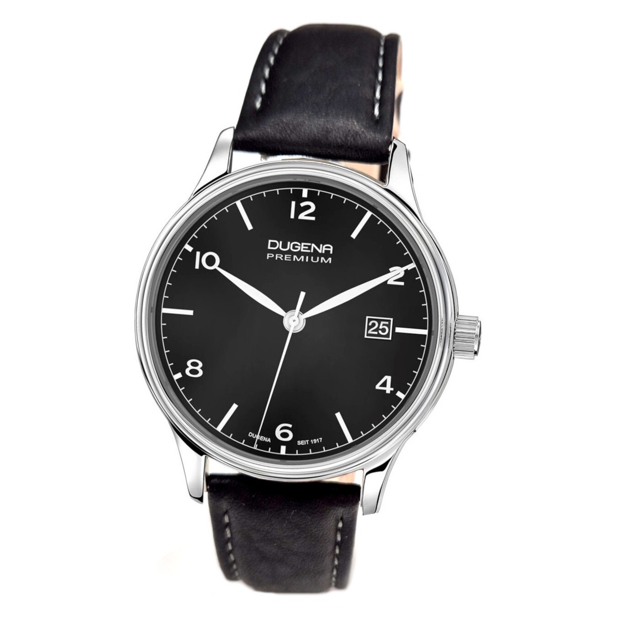 Dugena Premium 7000248 Minor Herrenuhr Armbanduhr, Saphiglas