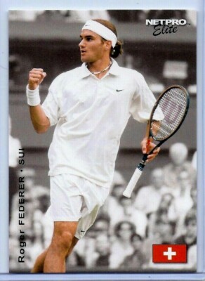ROGER FEDERER 2003 NETPRO ELITE TENNIS ROOKIE CARD #S2! 7X
