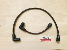 Harley Davidson Big Twin FXD Dyna 91-98 Softail Spark Plug Wires Black Red