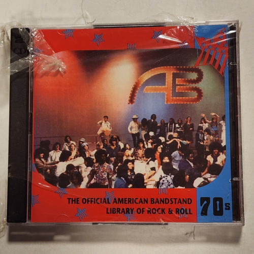 SEALED OFFICIAL AMERICAN BANDSTAND LIBRARY OF ROCK & ROLL 70'S CD 1999 EMI - Picture 1 of 2