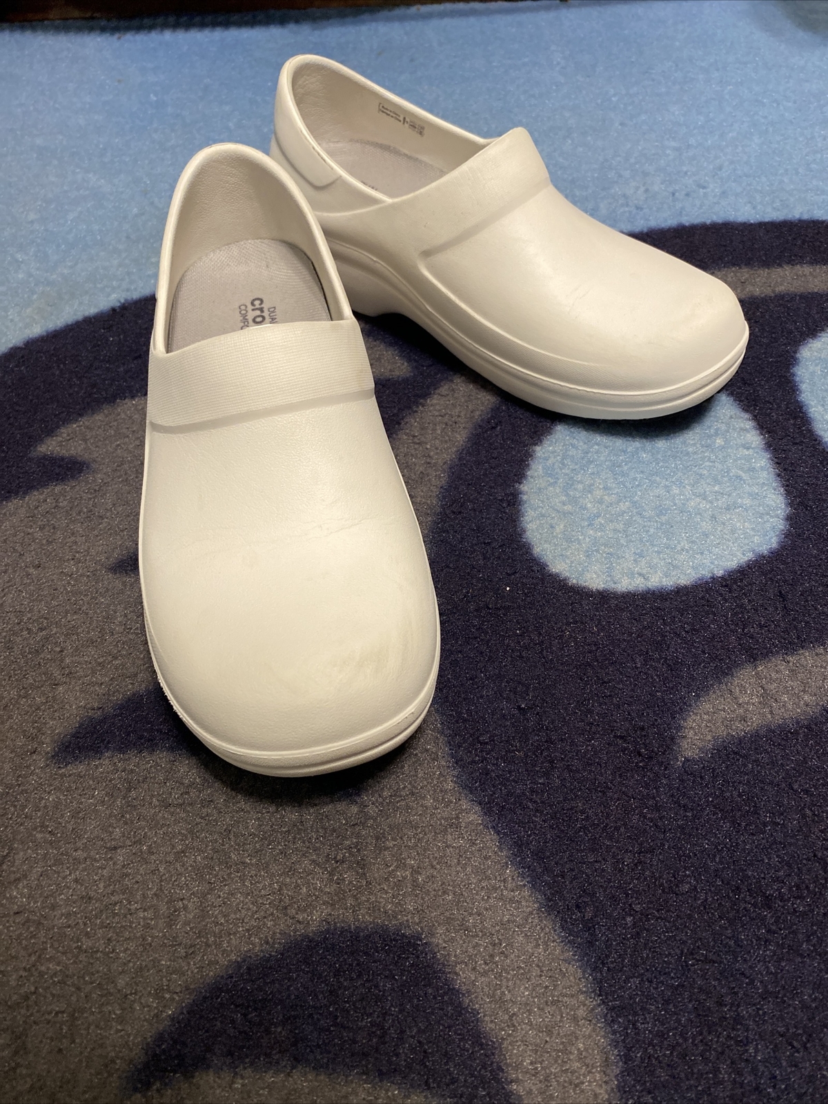 Crocs Women Dual Comfort Nurse Work Shoe Clog Mules E… Gem