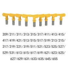 2/3/4/5/6 Airless Spray Gun Tip Nozzle for Paint Sprayer Tips Yellow/Blue/Black