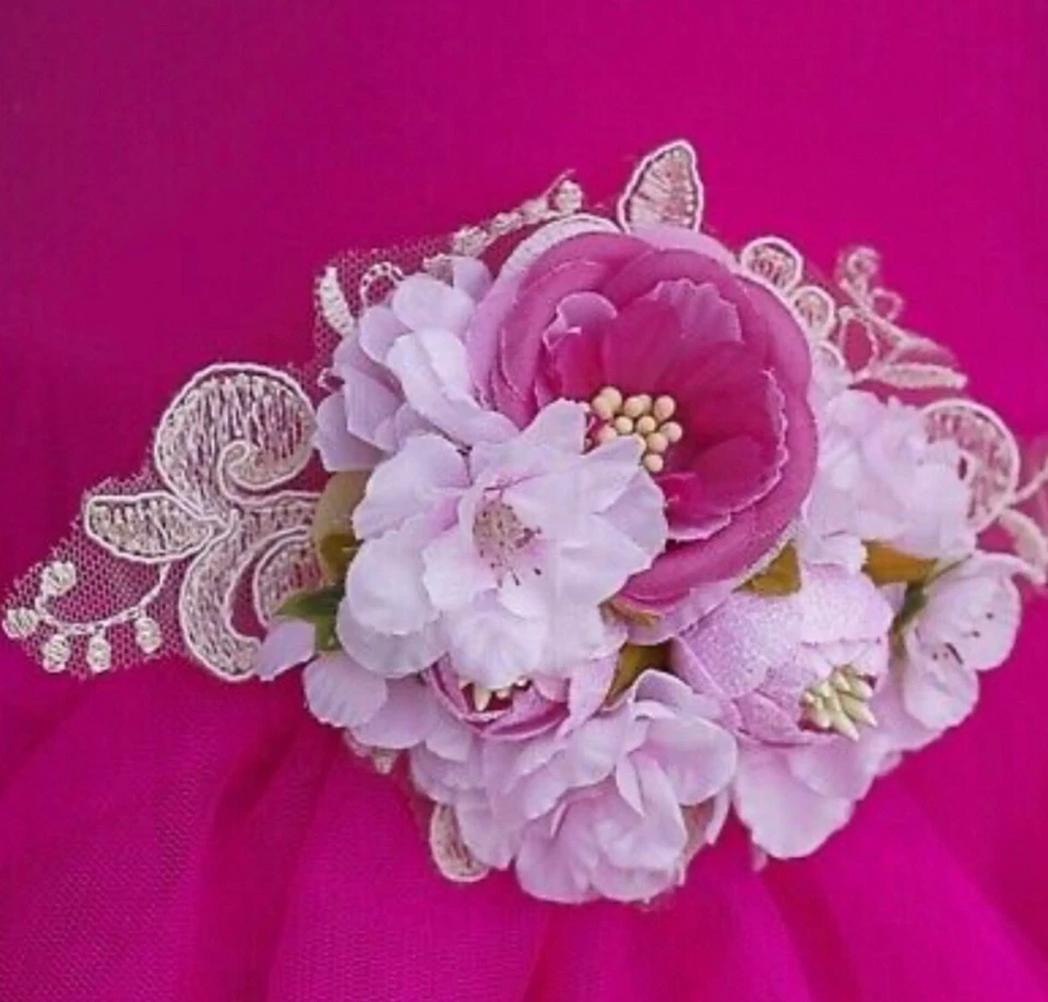 Muñeca Pastel Barbie Best Wishes Rosa Vestido Vestido Fiesta Boutique Formal Talla 10 Foto 3 de 4