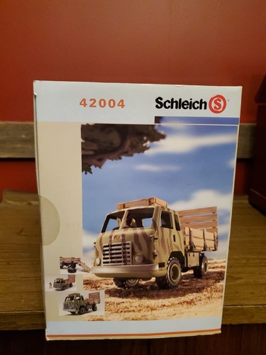 SCHLEICH 42004 SAFARI TRUCK 1/18 New In Box!! - Picture 4 of 7