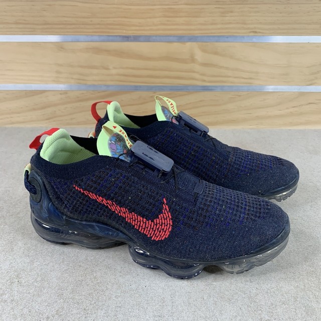 Nike - AIR VAPORMAX 2020 FK 'OBSIDIAN/SIREN RED-BARELY VOLT' - VegNonVeg
