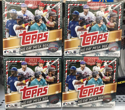 Holiday Mega Box PLUS HUGE BONUS!! 2021 Topps Baseball - Factory