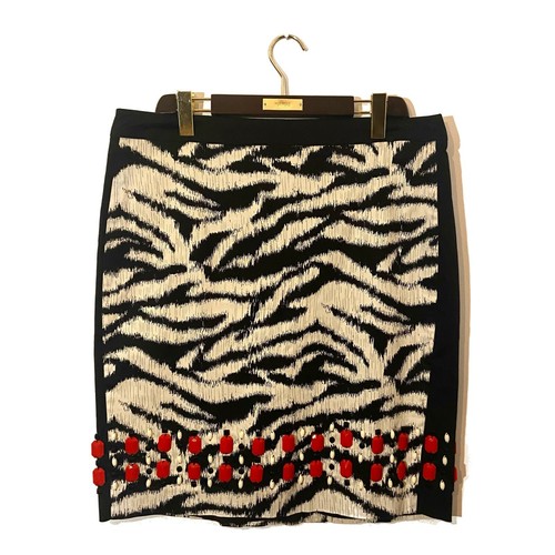 NEXT | Black & White Zebra Patterned | Short Skirt | Condition Used - Picture 2 of 4