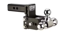 B&W Towing TS10047B 2 Tow & Stow 3 Drop Triball Black