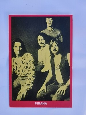 Vintage 1972 /1973 Tip Top EMI Pop Star Pirana #8 Trading/ Swap Card (2nd Series