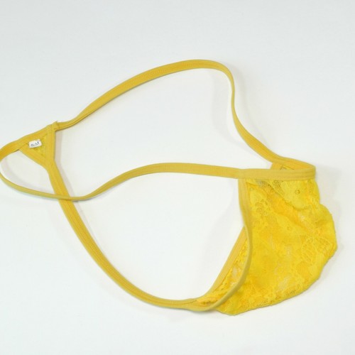 K699 K6999 Herren String Beutel Tanga Dreieck Rücken Stretchbar Spitze Blumenmuster - Bild 6 von 19