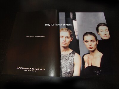 DONNA KARAN 9-Page PRINT AD Fall 1998 ANNIE MORTON Codula Reyer TATJANA PATITZ