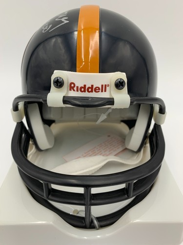 DAN ROONEY signiert PITTSBURGH STEELERS Riddell VSR4 T/B Mini Helm HOF 2000 -- BAS - Bild 5 von 8