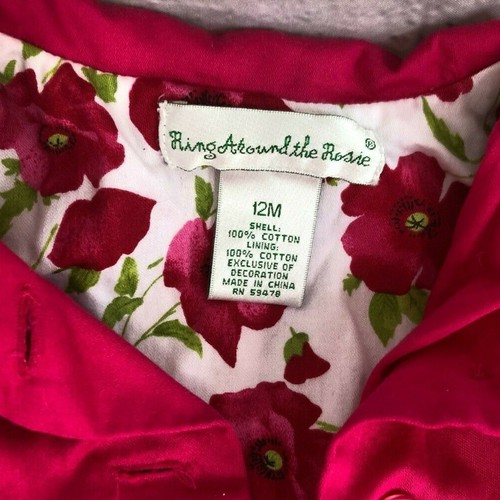 Toddler Ring around the Rosie Dress/Coat Set- 12 mo- Preowned- Great condition - Picture 8 of 10