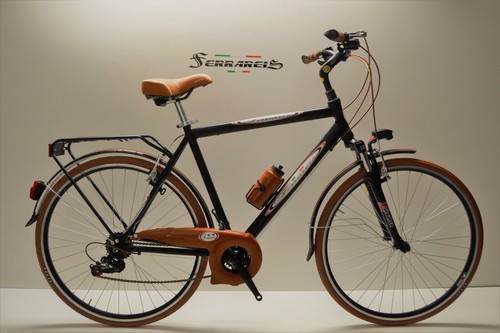 Bici trekking 28 uomo in alluminio 21v shimano ammortizzata  personabilizzabile | eBay