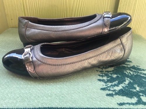 38,5 AGL Boutique Ballerinas Damen Metall Attilio Giusti Leombruni 8,5 - Bild 5 von 7