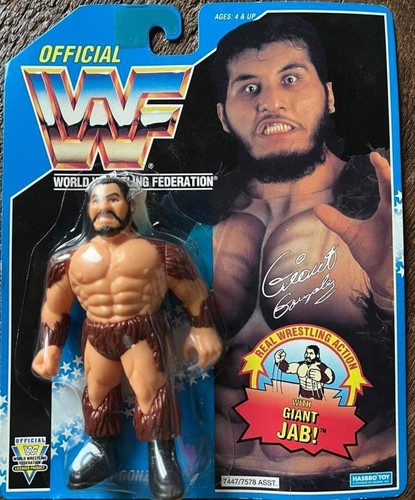 WWF wwe Vintage Wrestler Blue Card GIANT GONZALEZ ...