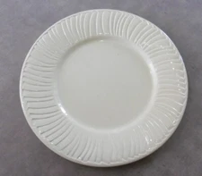 VINTAGE STRAW YELLOW GIEN FAIENCE SERVING DISH