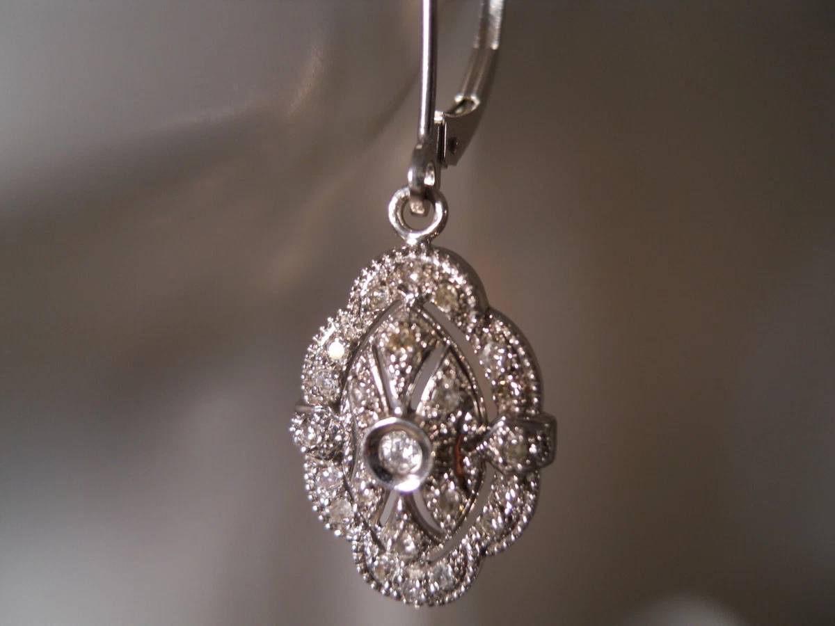 Affinity store diamond earrings