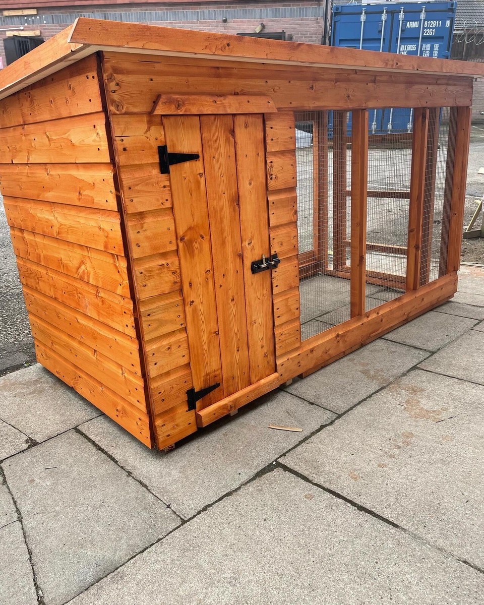 Dog Kennel and Run for Small/Medium Dog with Run 5ft x 3ft Can Deliver