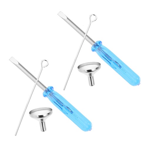 Confezione 3 Accessori Bicchiere Urna Uomo Piccolo Imbuto Acciaio Inox Imbuto Metallo - Foto 5 di 12
