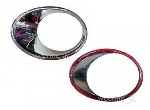 CHROME HEADLIGHT COVER V.2 USE FOR NISSAN JUKE 13 - 15 before Change a Facelift - Picture 2 of 4