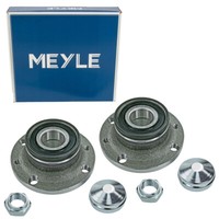 2X Meyle Radnabe + Radlager FüR Fiat 500 312 Panda 169 Punto 188 Stilo Hinten