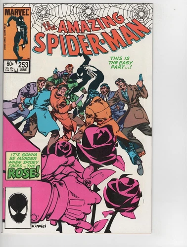 Amazing Spider-man #253 FN/VF 1st appearance Rose Rick Leonardi NICE! A