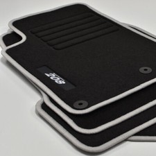 Mattenprofis Velours Logo Fußmatten passend für Peugeot 208 II ab Bj. 06/2019 si