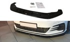For VW Golf Mk7.5 Gti FL Front Diffuser Splitter V1 Maxton Design Gloss Black