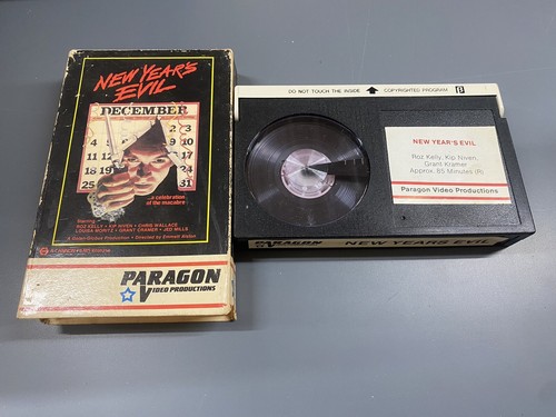 New Years Evil Betamax Beta Movie Used (NOT VHS) Paragon HTF Rare - Picture 6 of 9