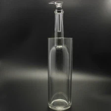 Glass Gravitron Gravity Water Pipe Come with Glass Slide