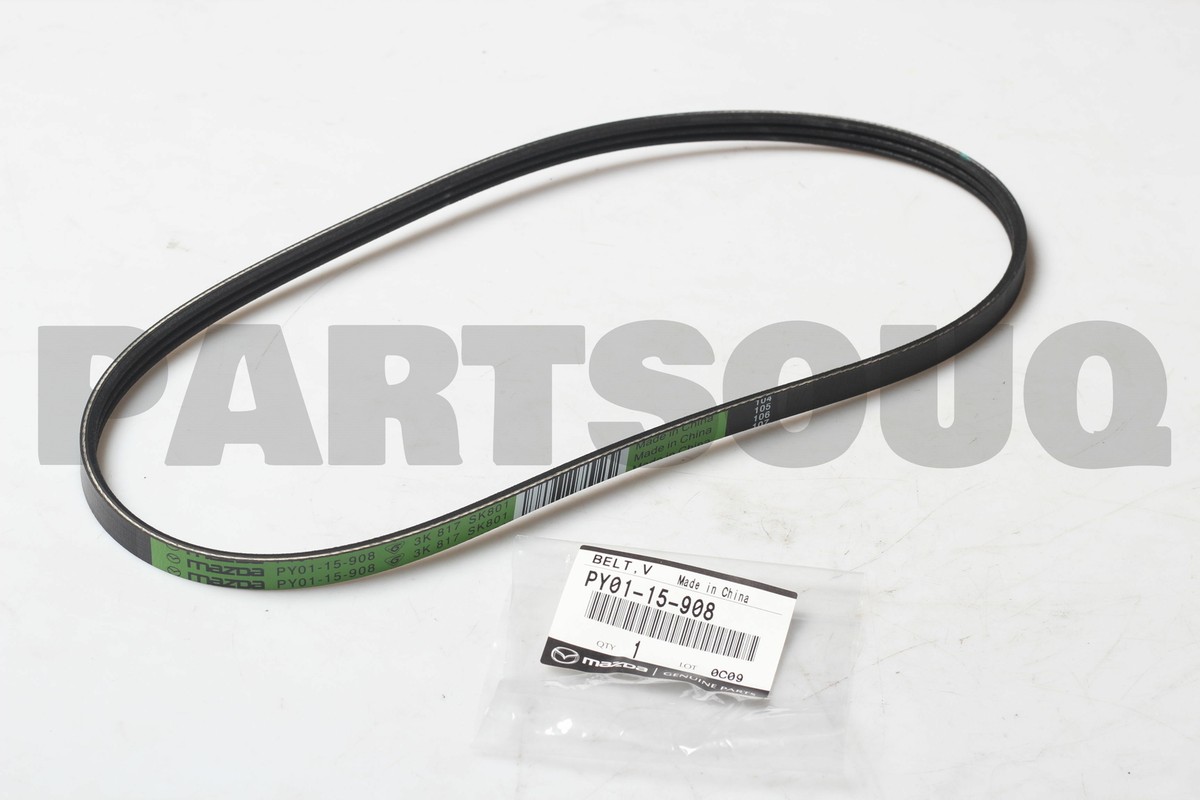 PY0115908 Genuine Mazda BELT,V PY01-15-908 | eBay