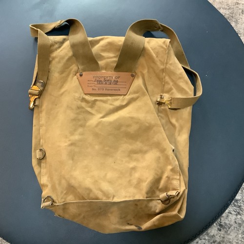 Vintage Boy Scouts of America No 573 Haversack Canvas Diamond Brand Rucksack - Bild 6 von 12