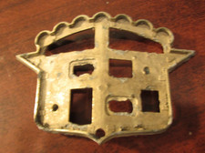 1955 Cadillac Hood Emblem Crest Badge Bezel 1463334
