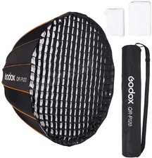GODOX QR-P120 47.1 Inch/120CM Parabolic Softbox Bowens 120 cm, black, white