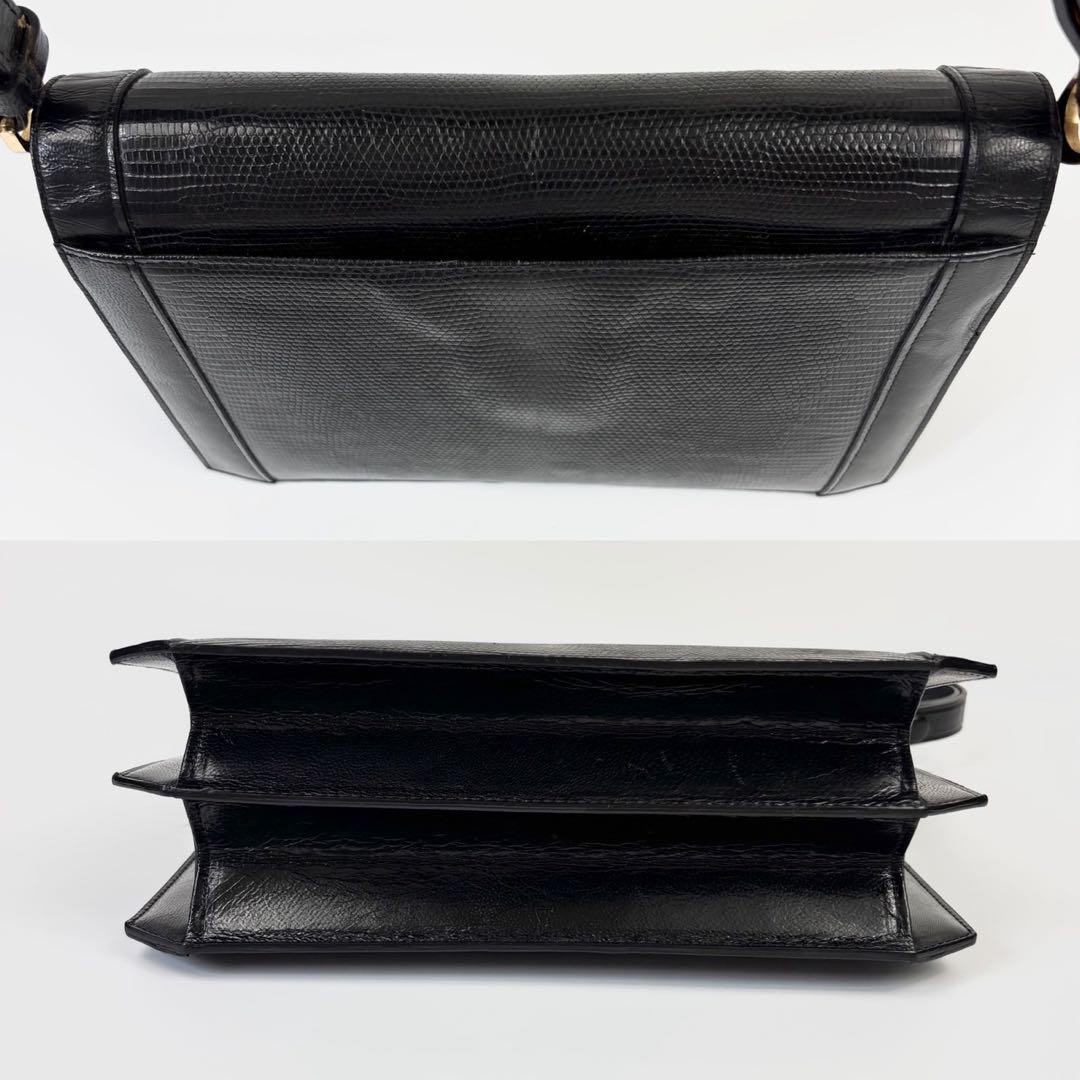 Borsa a tracolla Saint Laurent a mano in ottime condizioni logo YSL Cassandra Lizard