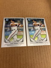 (2) 2014 Bowman Chrome 1st JOSE ABREU RC #BCP17 White Sox Baseball Cards (f5)