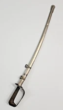 WWI US 1906 Experimental M1905 Ames AS Co Sword Officer Steel Scabbard