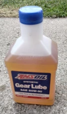 OE42) AMSOIL GEAR LUBE SAE 80W-90 100% SYNTHETIC (1) Quart