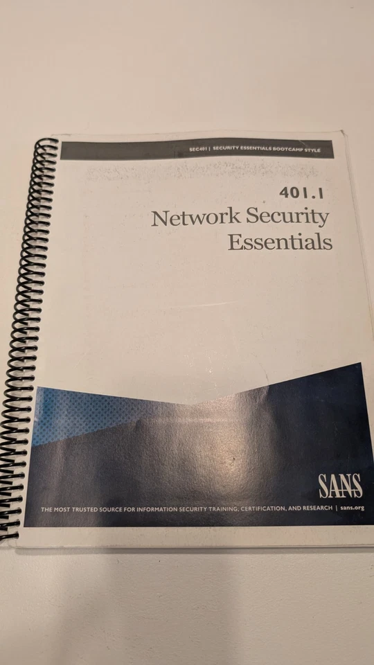 SANS | SEC 401 GSEC SECURITY ESSENTIALS BOOTCAMP STYLE 2019 - Image 2 of 4