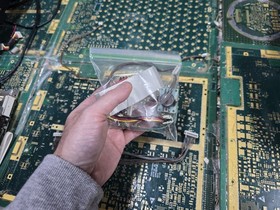 SNK Neo Geo CD Front Loading Exact MB Inner Screws & Cables ONLY-UNTESTED-READ