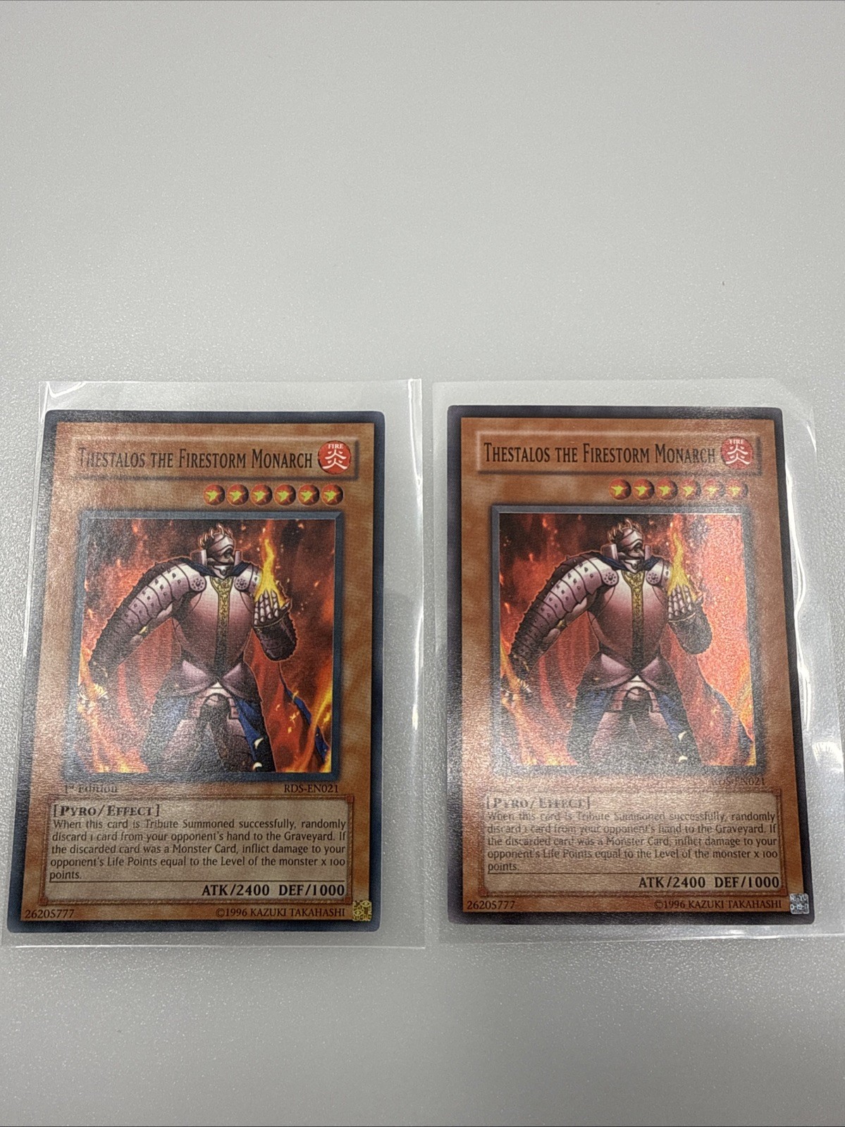 Thestalos the Firestorm Monarch RDS-EN021 YuGiOh Rise of Destiny trading card — raw and PSA graded price guide