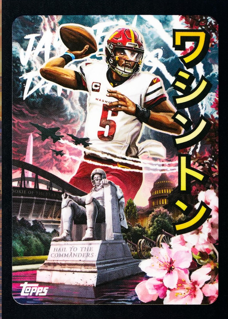 Jalen Hurts Ultra Rare Kaiju Card Topps X NFL Go Birds Eagles