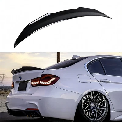 CELEPOIR PSM Style Rear Boot Wing Lip Spoiler Gloss Black For BMW 3 Series F30 F80 12-18