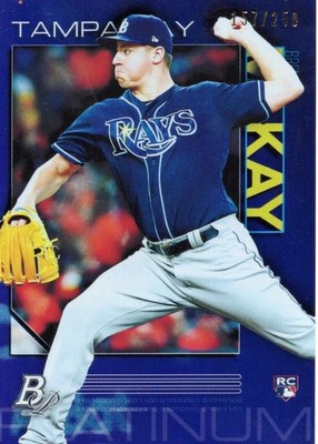 2020 Bowman Platinum - Brendan McKay #19 Purple /250 (RC)