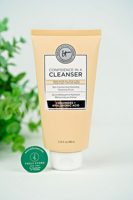 It Cosmetics Confidence Cleanser Ceramides + Hyaluronic acid 5 oz/ 148ml Sealed