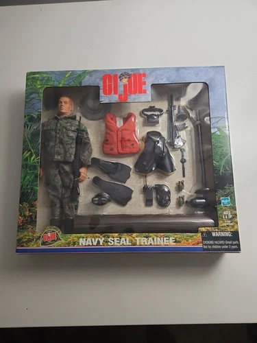 Vintage GI Joe Navy Seal Trainee 12 INCH HASBRO 2000 SEALED